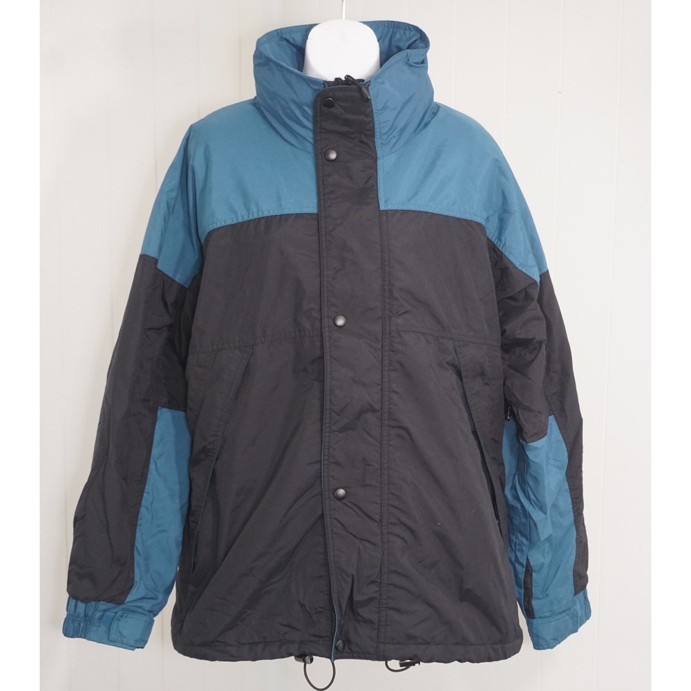 WearGuard Size Medium Black Blue Nylon Insulated Work Jacket 1448N